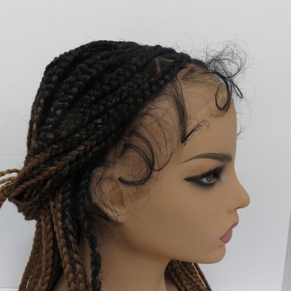 Outre Knotless Triangle Part Braids HD Lace Frontal Wig - Picture 11 of 15